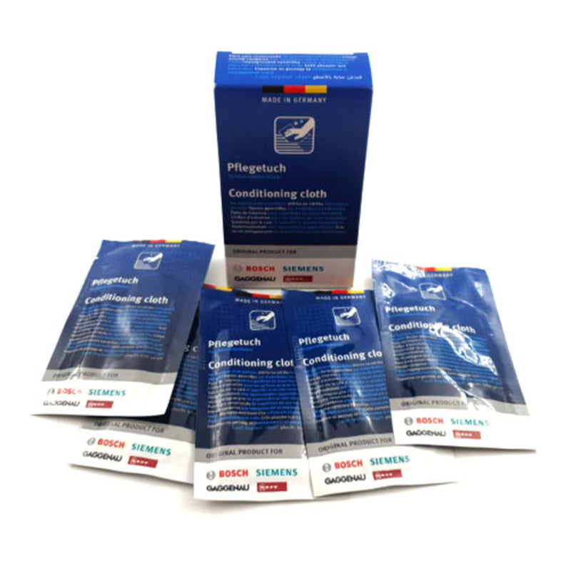 Pack 5 Toallitas limpieza acero inoxidable Balay, Bosch, Siemens 00312007