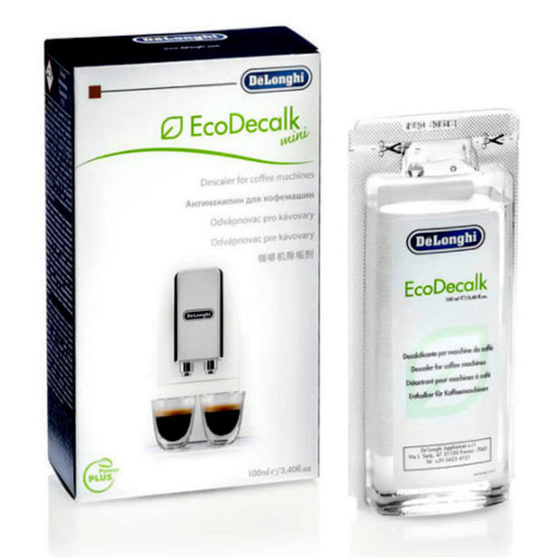 Delonghi EcoDecalk Mini single-serve coffee machine descaler