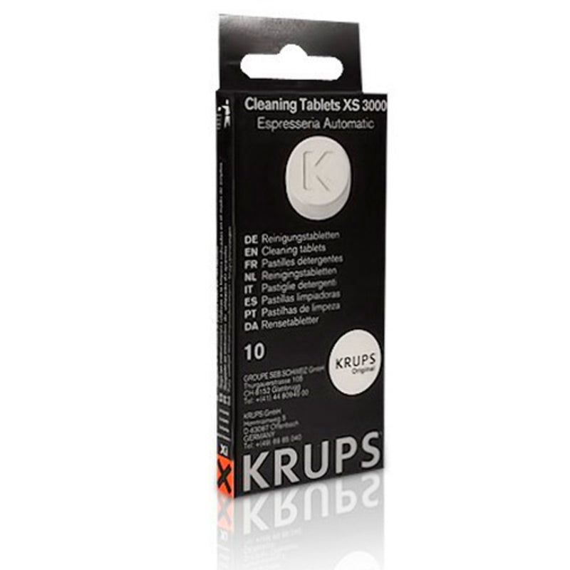 Pastillas de limpieza para cafetera KRUPS XS300010